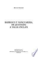 Barroco y vanguardia