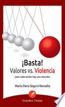 ¡Basta! Valores vs violencia!