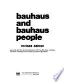 Bauhaus and Bauhaus People