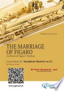 Libro Bb Tenor part The Marriage of Figaro - Sax Quartet