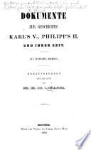 Beiträge zur politischen, kirchlichen und Cultur-Geschichte der sechs letzten Jahrhunderte