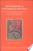 Bestiario de la universidad española