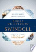 Biblia de Estudio Swindoll Ntv (Tapa Dura, Azul)
