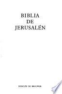 Biblia de Jerusalén