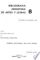 Bibliografía argentina de artes y letras