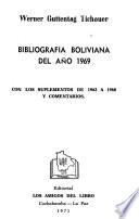 Bibliografía boliviana