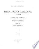 Bibliografia catalana