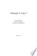 Bibliografía de Felipe V