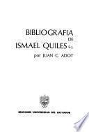 Bibliografía de Ismael Quiles, S.J.