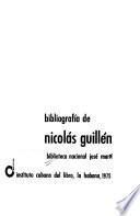 Bibliografía de Nicolás Guillén