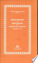 Bibliografía en resúmenes de la literatura española