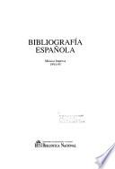 Bibliografía española