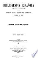 Bibliografía española