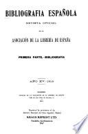 Bibliografía española
