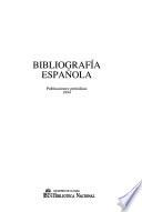 Bibliografía española