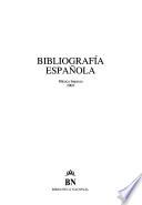 Bibliografía española