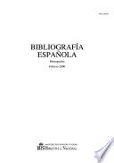 Bibliografía española