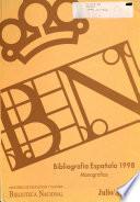 Bibliografía española