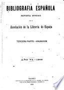 Bibliografía española