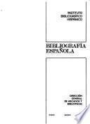 Bibliografía española