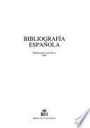 Bibliografía española