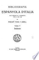 Bibliografia espanyola d'Italia