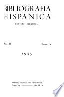 Bibliografía hispánica