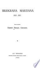 Bibliografía martiana, 1853-1955