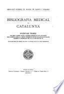 Bibliografia medical de Catalunya
