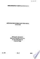 Bibliografia naționalǎ romanǎ