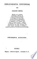 Bibliografia universal