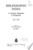 Bibliographic Index
