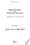 Bibliographie des écrivains français