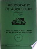 Bibliography of Agriculture
