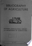 Bibliography of Agriculture with Subject Index