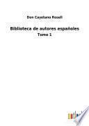 Biblioteca de autores españoles
