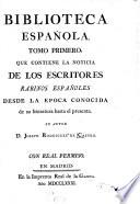 Biblioteca espanola