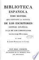 Biblioteca española
