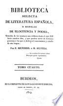 Biblioteca selecta de literatura española