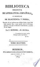 Biblioteca selecta de literatura española