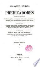 Biblioteca selecta de predicadores