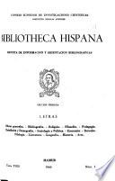 Bibliotheca hispana