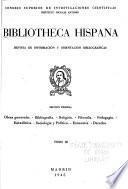 Bibliotheca hispana