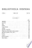 Bibliotheca Hispana; Revista de Información y Orientación Bibliográficas. Sección 2