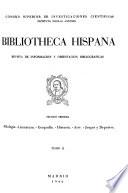 Bibliotheca Hispana; Revista de Información y Orientación Bibliográficas. Sección 3