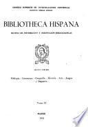 Bibliotheca Hispana; Revista de Información y Orientación Bibliográficas. Sección 3