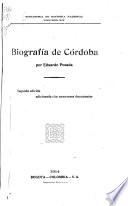 Biografía de Córdoba