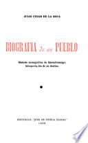 Biografía de un pueblo
