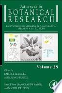 Biosynthesis of Vitamins in Plants Part A