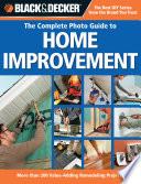 Black & Decker The Complete Photo Guide to Home Improvement